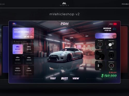 CodeM mVehicleShop — Advanced Vehicle Dealership