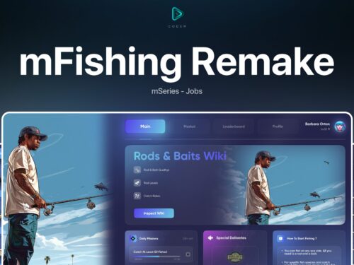 CodeM Fishing — Advanced Fishing System FiveM resource preview