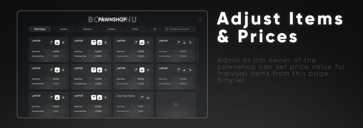 CodeM xPawnshop — Script de prêt sur gages avancé FiveM aperçu de la ressource 6