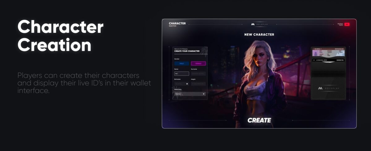 CodeM mMultichar — Advanced Multi-Character System FiveM resource preview 6