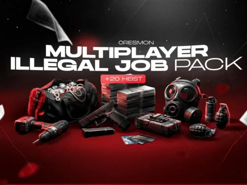 Rexora Illegal Job Pack v1.1.2 FiveM visualização do recurso