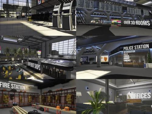 LSIA (Aeroporto) V2 FiveM visualização do recurso