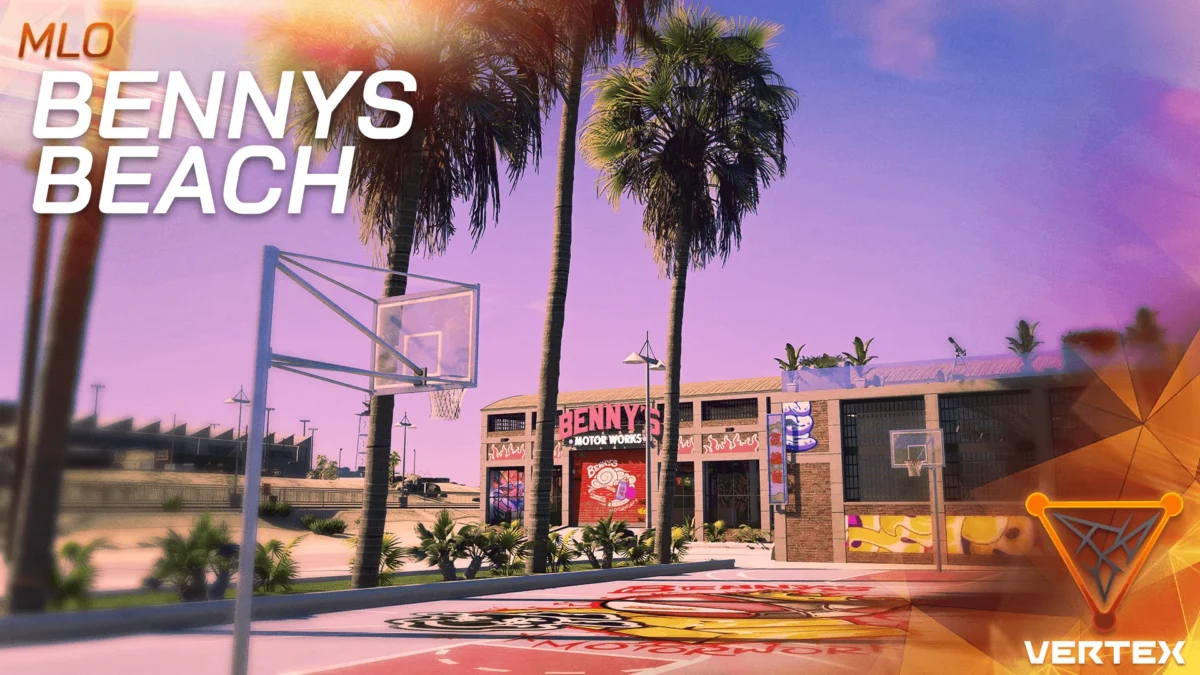 Bennys Beach FiveM prévia do recurso