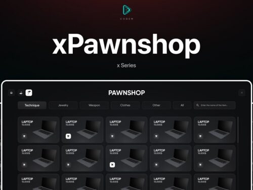 CodeM xPawnshop — Advanced Pawn Shop Script