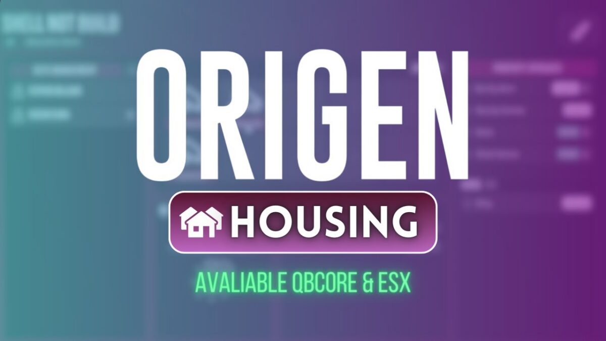 Origen Housing System FiveM recurso de visualização 2