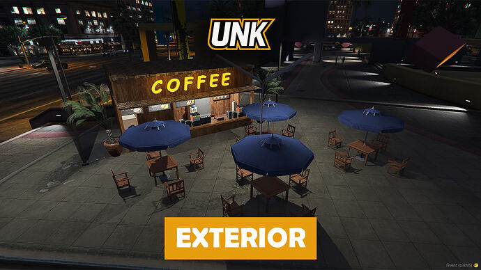 Mini Coffee Kiosk – Legion Square Spot