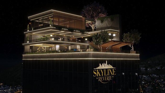 Skyline Reverie Rooftop Lounge with Business Script Skyline Reverie Rooftop Lounge with Business Script