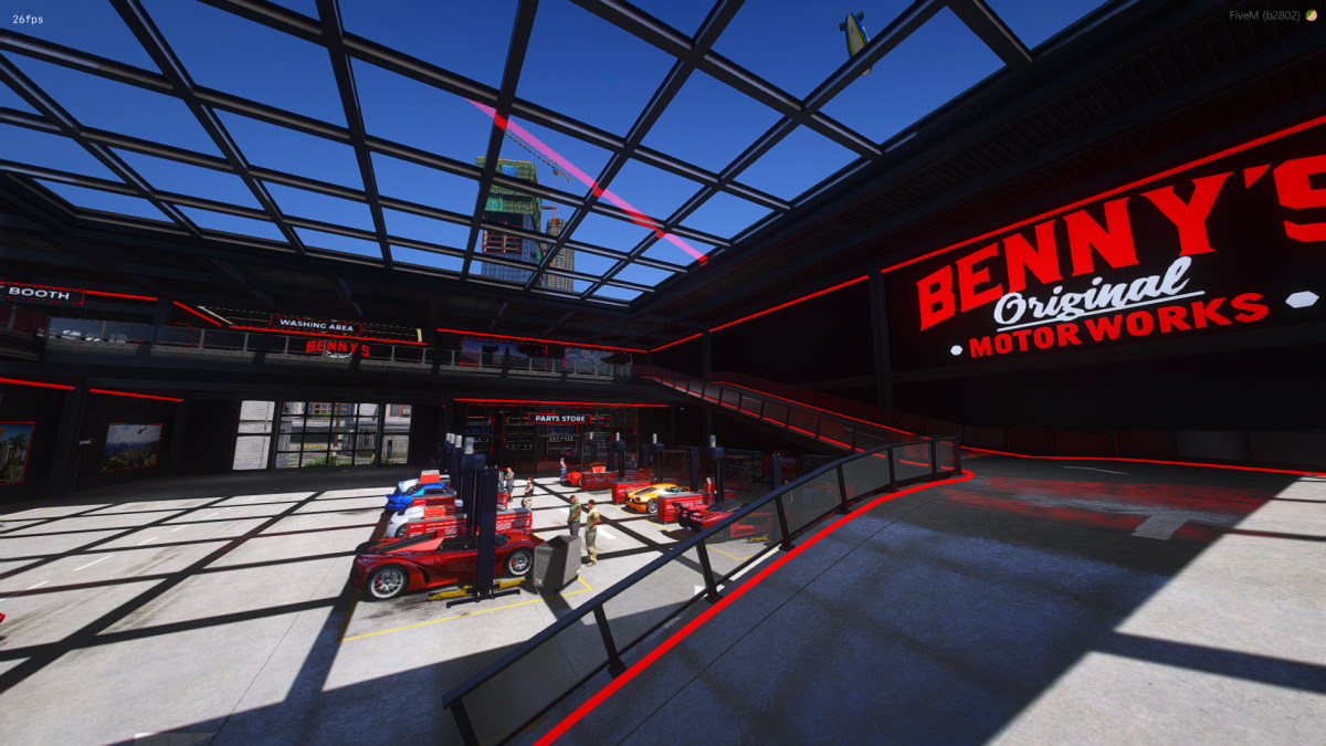 Horizon Bennys | FiveM MLO 9