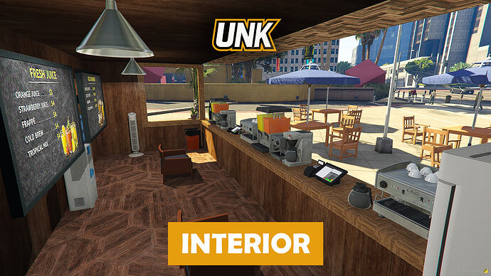 Mini Coffee Kiosk – Legion Square Spot