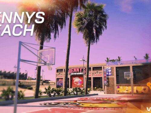 Bennys Beach video preview showing the beach mechanic MLO exterior