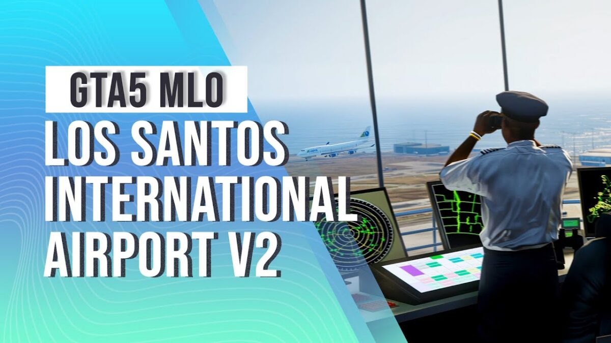 LSIA Airport V2 video preview showing Los Santos International Airport V2
