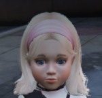 Primer modelo de personaje de bebé incluido con el guion de bebé FiveM