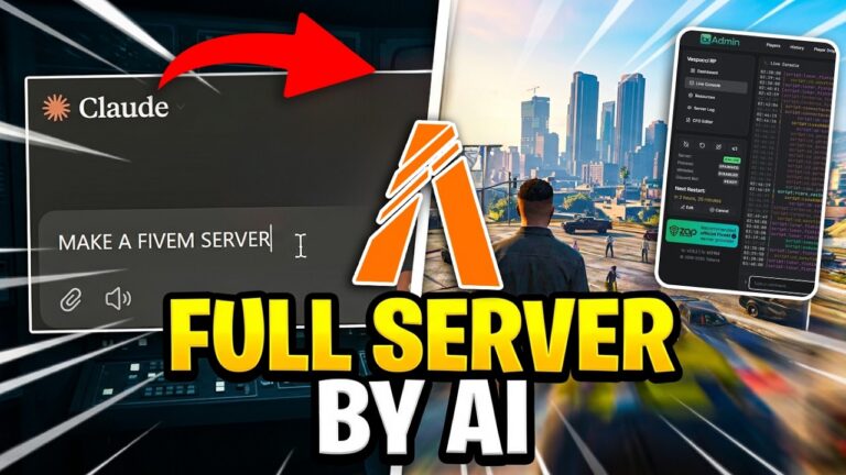 L'IA peut-elle construire un serveur FiveM ? Ce que montre réellement la vidéo Claude/Qbox