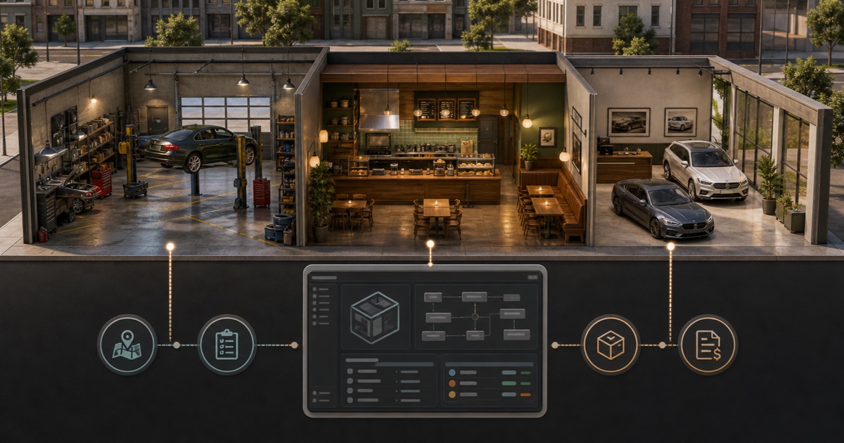 FiveM Business MLO + Job Script: Compatibility and Setup Guide 1 FiveM business interior with job, inventory and billing configuration panels
