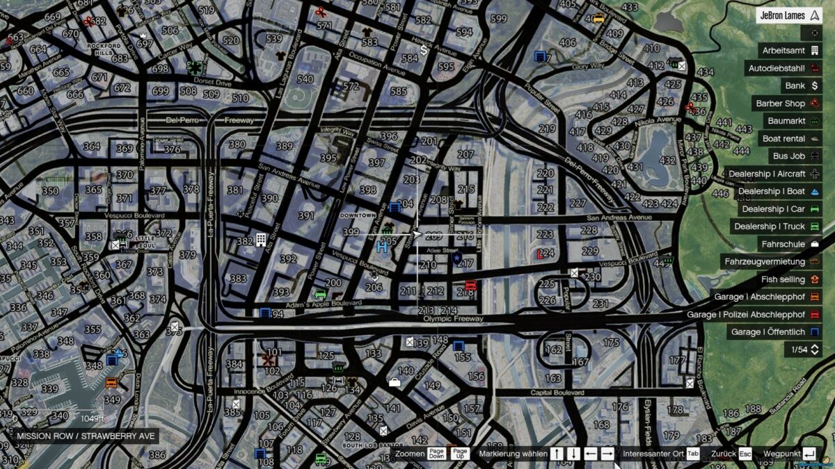 FiveM Bar Map near Park FiveM Ressourcen Vorschau 3