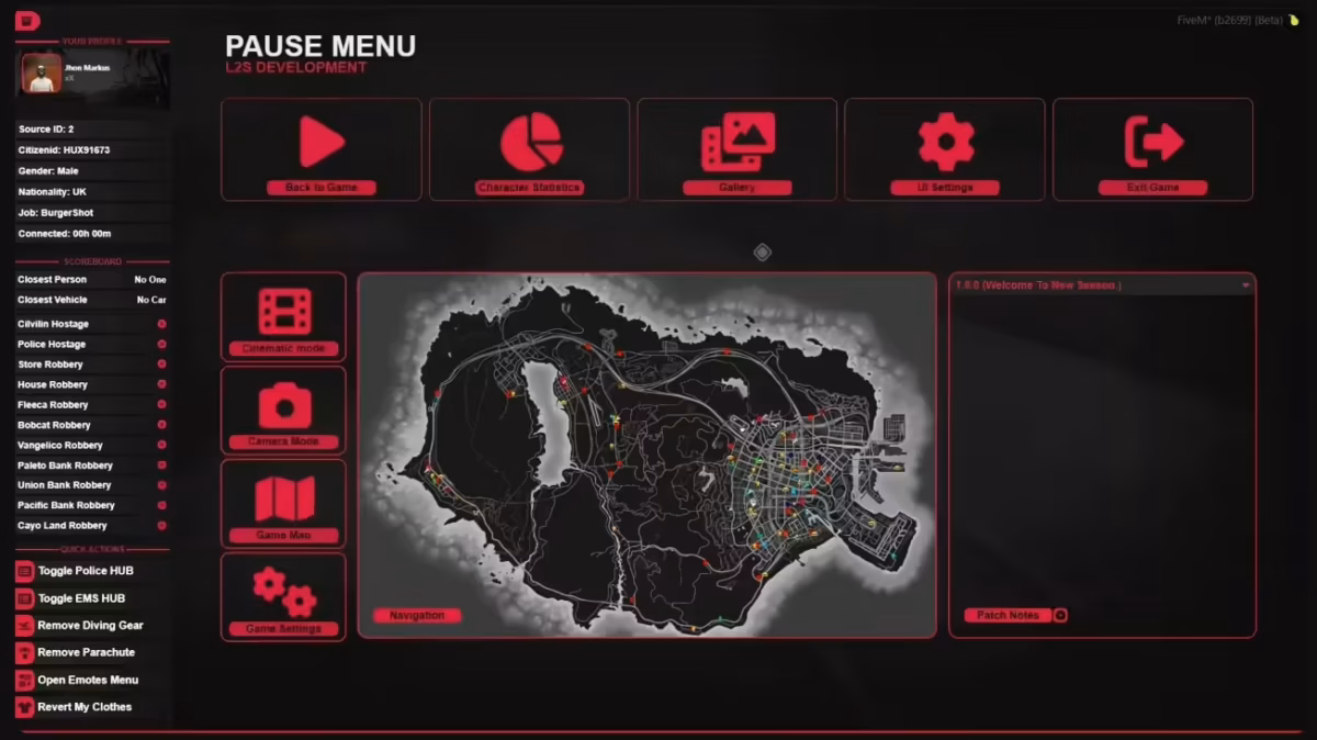Victim RP V5 FiveM resource preview 6