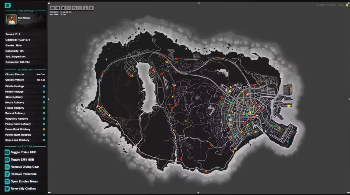 Victim RP V5 FiveM resource preview 8